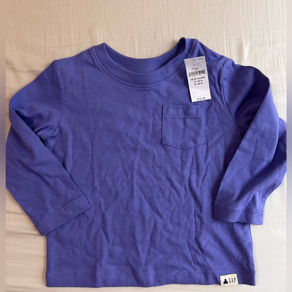 Baby Gap LS Purple Top